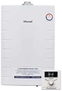 Котел газовый Kiturami World Alpha 10, двух-контурный (10 кВт)